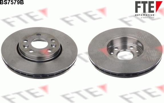 FTE 9082222 - Тормозной диск autospares.lv