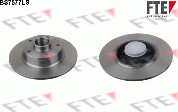 FTE 9071401 - Тормозной диск autospares.lv
