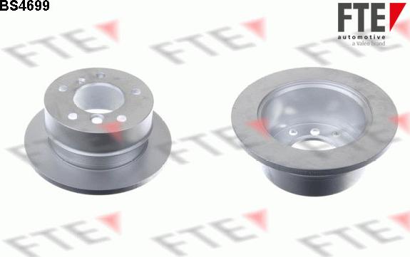 FTE 9071053 - Тормозной диск autospares.lv
