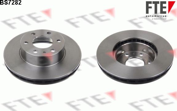 FTE 9071143 - Тормозной диск autospares.lv