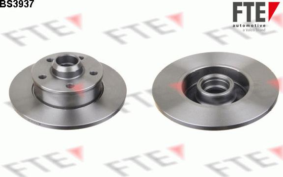 FTE 9071109 - Тормозной диск autospares.lv