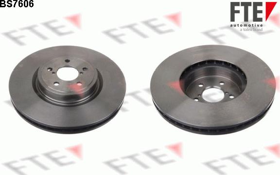 FTE 9071344 - Тормозной диск autospares.lv
