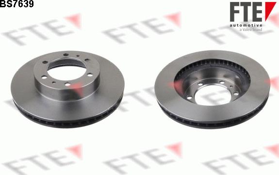FTE 9071350 - Тормозной диск autospares.lv