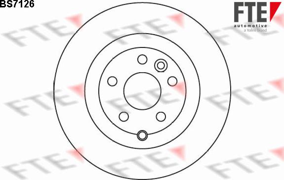 FTE 9071383 - Тормозной диск autospares.lv