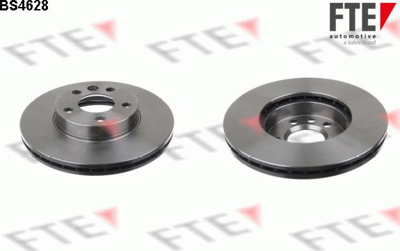 FTE 9071373 - Тормозной диск autospares.lv