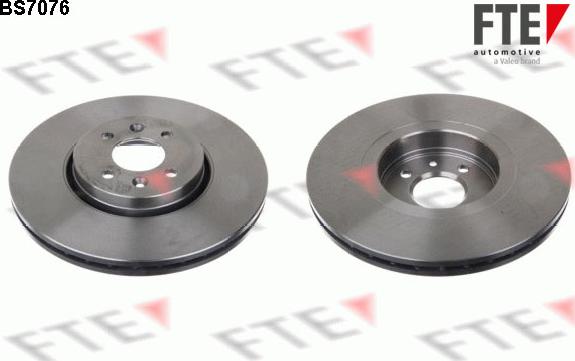 FTE BS7076 - Тормозной диск autospares.lv