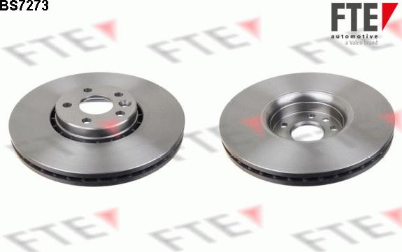 FTE 9071256 - Тормозной диск autospares.lv