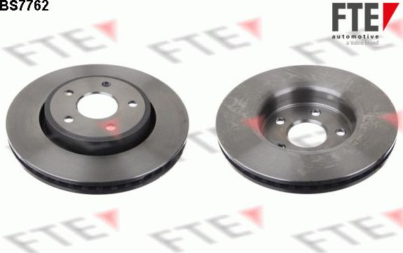 FTE 9071262 - Тормозной диск autospares.lv