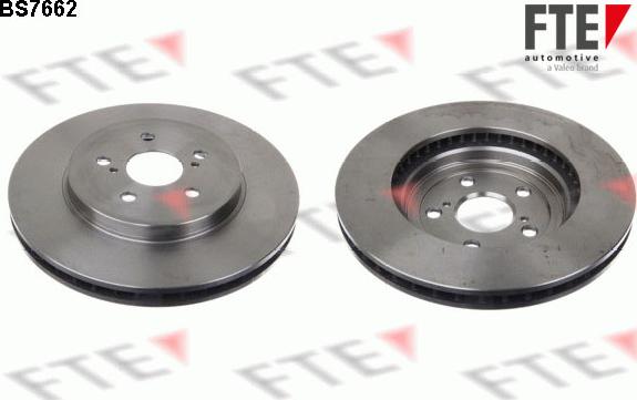 FTE 9071208 - Тормозной диск autospares.lv