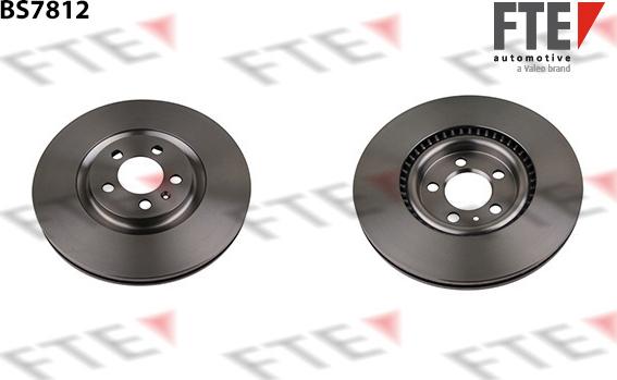 FTE 9071284 - Тормозной диск autospares.lv