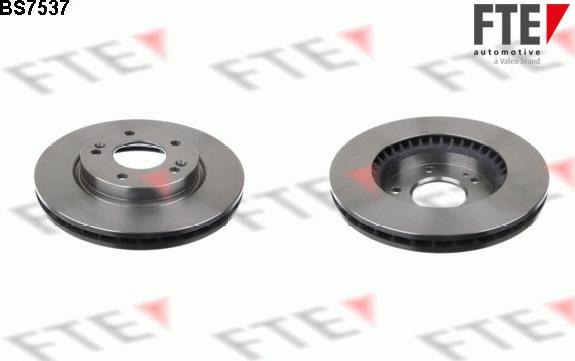FTE 9072499 - Тормозной диск autospares.lv