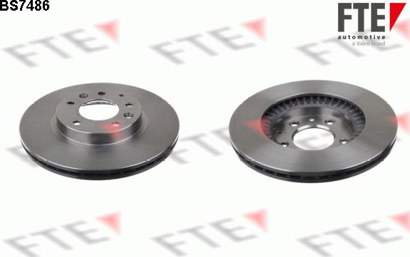FTE 9072456 - Тормозной диск autospares.lv