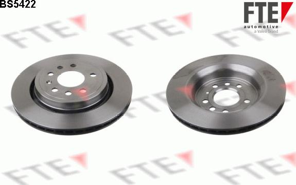 FTE 9072565 - Тормозной диск autospares.lv
