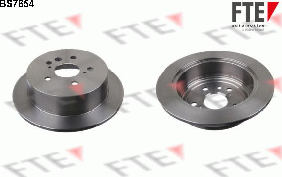 FTE 9072513 - Тормозной диск autospares.lv