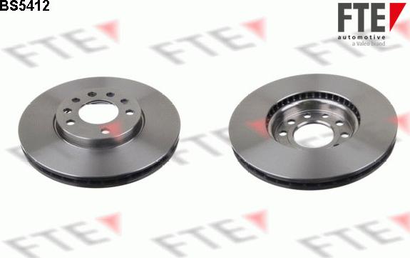 FTE 9072609 - Тормозной диск autospares.lv