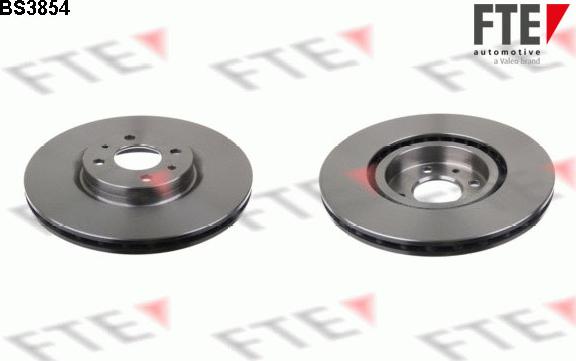 FTE 9072600 - Тормозной диск autospares.lv