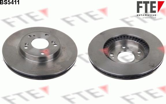 FTE 9072197 - Тормозной диск autospares.lv
