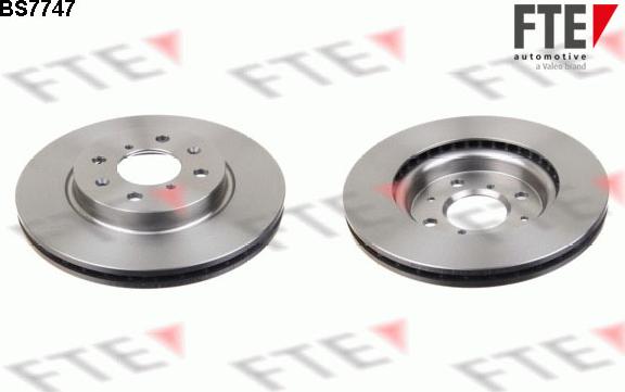 FTE 9072156 - Тормозной диск autospares.lv
