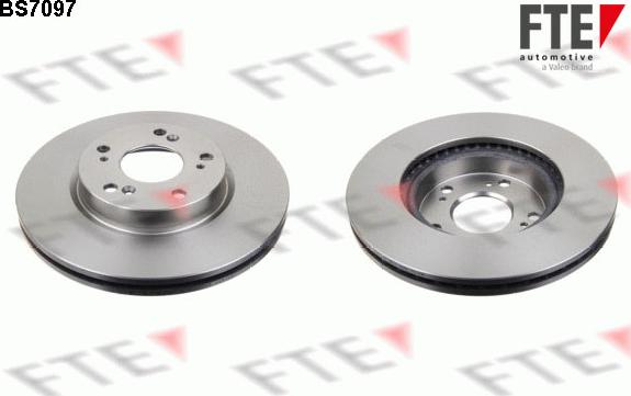 FTE 9072167 - Тормозной диск autospares.lv