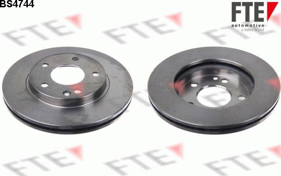 FTE 9072104 - Тормозной диск autospares.lv