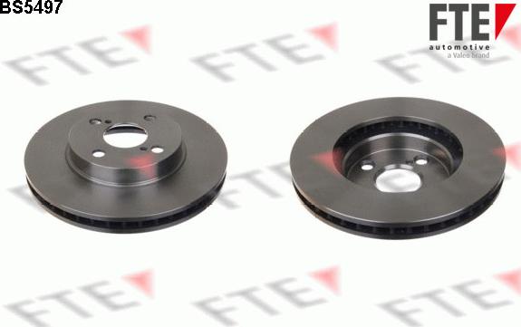 FTE 9072184 - Тормозной диск autospares.lv