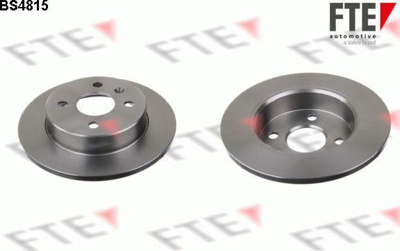 FTE 9072181 - Тормозной диск autospares.lv
