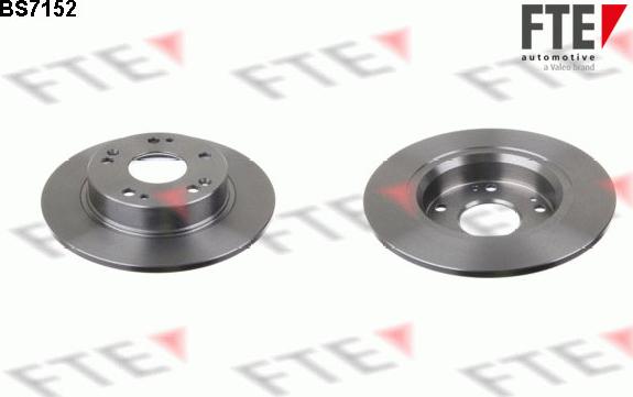FTE 9072131 - Тормозной диск autospares.lv