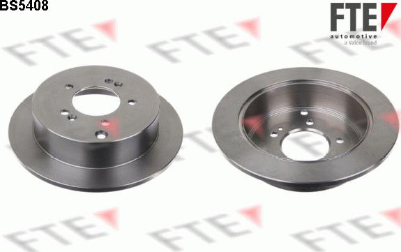 FTE 9072170 - Тормозной диск autospares.lv