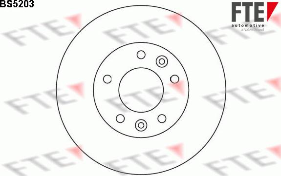 FTE 9072342 - Тормозной диск autospares.lv