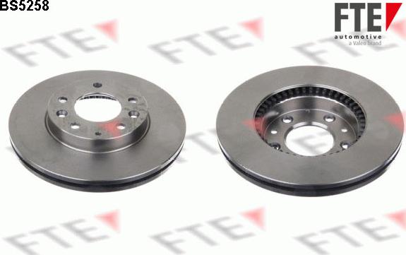 FTE BS5258 - Тормозной диск autospares.lv