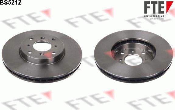 FTE BS5212 - Тормозной диск autospares.lv