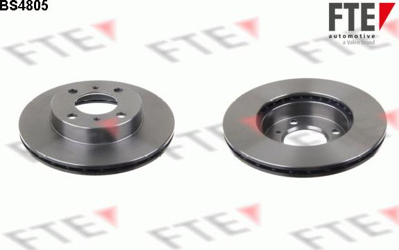 FTE 9072256 - Тормозной диск autospares.lv