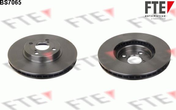 FTE BS7065 - Тормозной диск autospares.lv