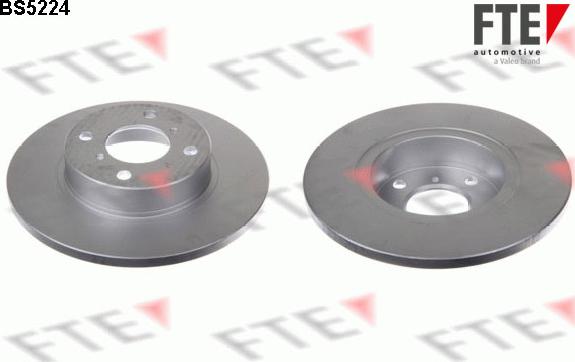 FTE 9072225 - Тормозной диск autospares.lv