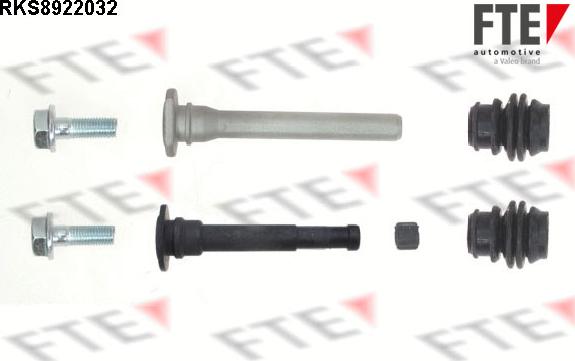 FTE 9334246 - Направляющая гильза, корпус скобы тормоза autospares.lv