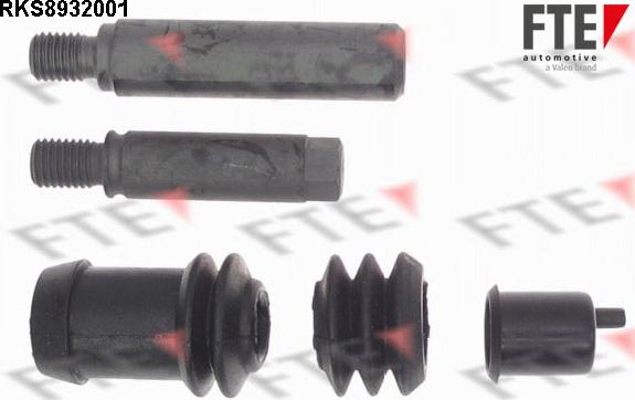 FTE 9334268 - Направляющая гильза, корпус скобы тормоза autospares.lv