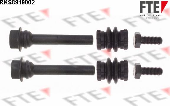 FTE 9334234 - Направляющая гильза, корпус скобы тормоза autospares.lv