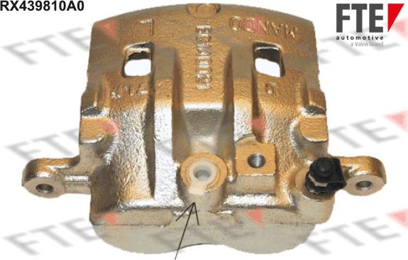 FTE 9296013 - Тормозной суппорт autospares.lv