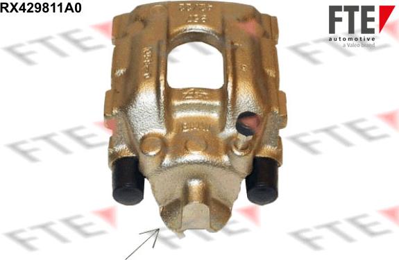 FTE 9290939 - Тормозной суппорт autospares.lv