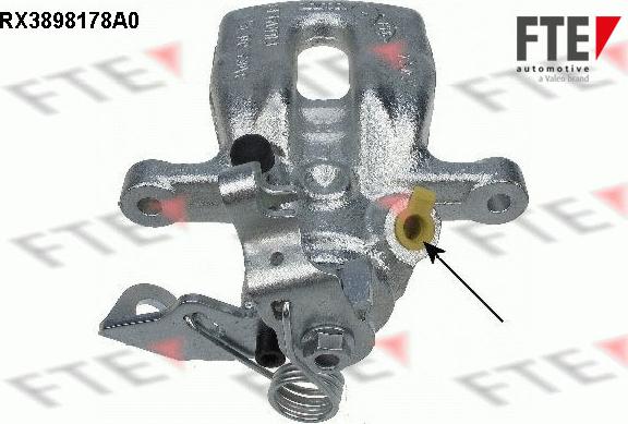 FTE 9290588 - Тормозной суппорт autospares.lv