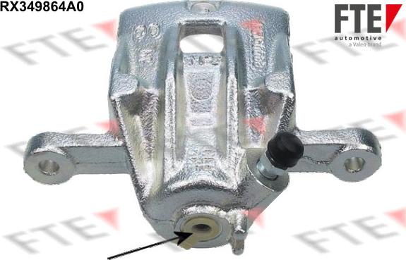 FTE 9290337 - Тормозной суппорт autospares.lv