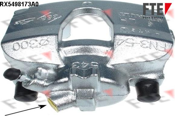 FTE 9291675 - Тормозной суппорт autospares.lv