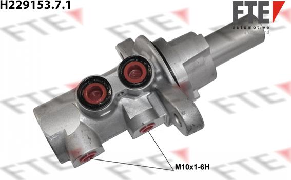 FTE 9220199 - Главный тормозной цилиндр autospares.lv