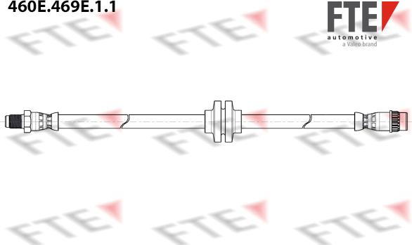 FTE 460E.469E.1.1 - Тормозной шланг autospares.lv