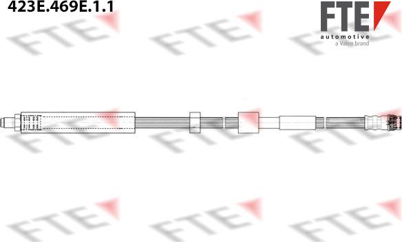 FTE 423E.469E.1.1 - Тормозной шланг autospares.lv