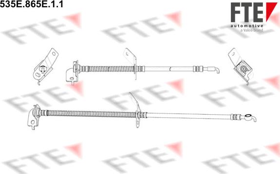 FTE 535E.865E.1.1 - Тормозной шланг autospares.lv