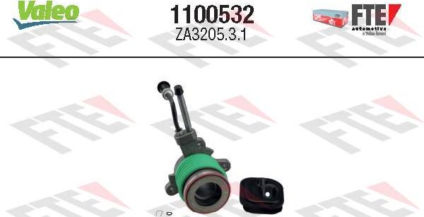 FTE 1100532 - Центральный выключатель, система сцепления autospares.lv