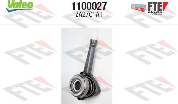 FTE 1100027 - Центральный выключатель, система сцепления autospares.lv