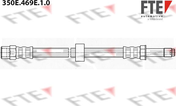 FTE 350E.469E.1.0 - Тормозной шланг autospares.lv