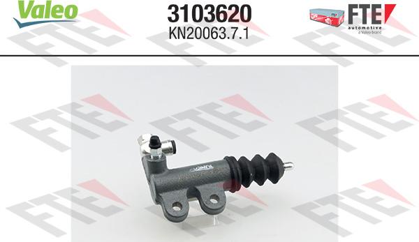 FTE 3103620 - Рабочий цилиндр, система сцепления autospares.lv